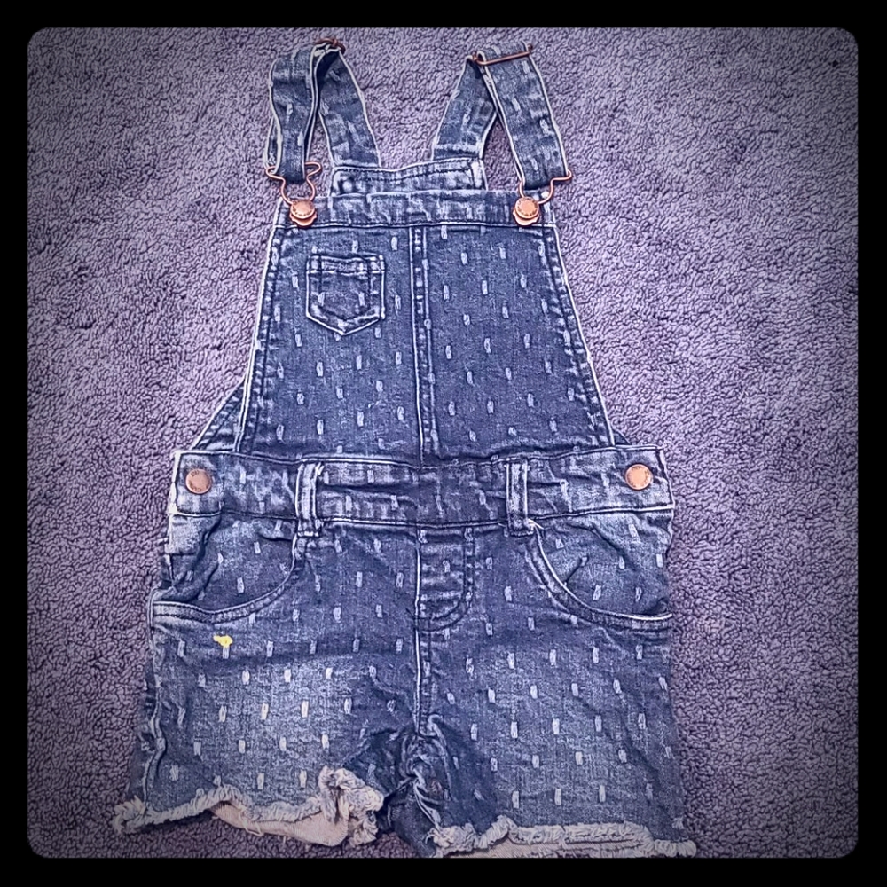 Girls Overall Shorts